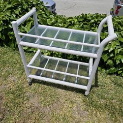 Vintage Patio Bar Cart