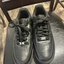Black Air Force 1 - uS 7.5