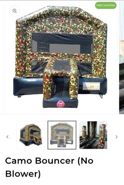 Camo Inflatable Bounce House