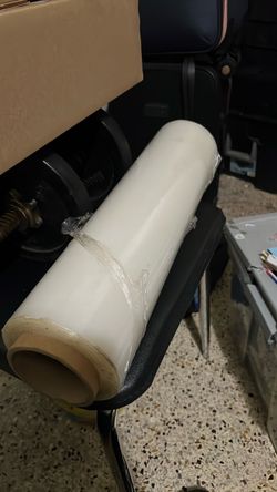 Large Roll of Clear Plastic Film