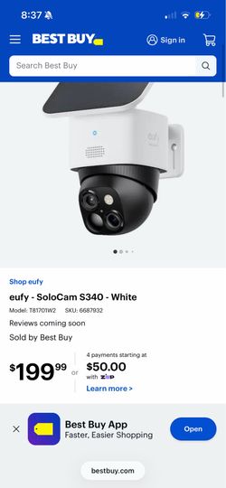 Eufy camera  used good condition