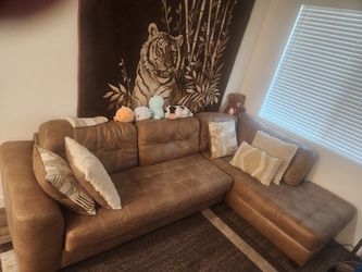 Brown Sectional Sofa - Sierra Collection