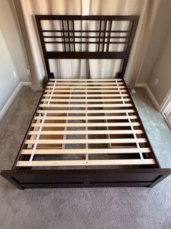 Wooden Queen Bed Frame