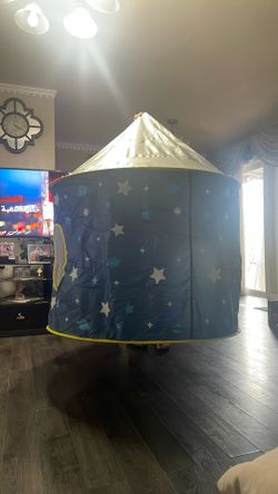 Blue Stary Tent