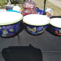 3 SET OF BOWLS FOR $30