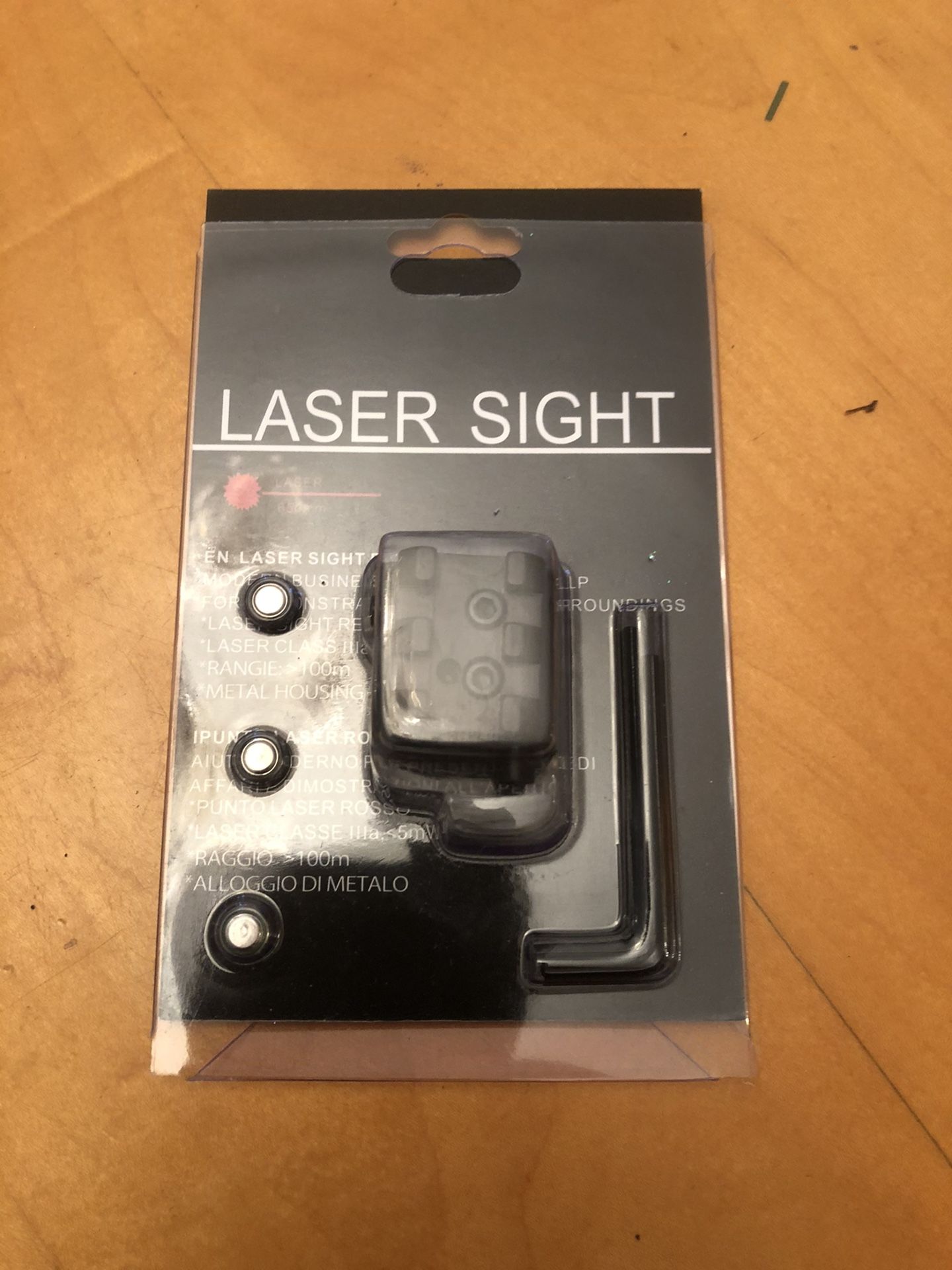 Rail mountable Laser sight new