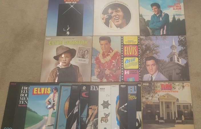 Vintage Elvis Presley Vinyl Albums