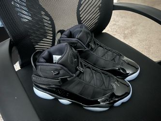 Black Jordan 6 rings