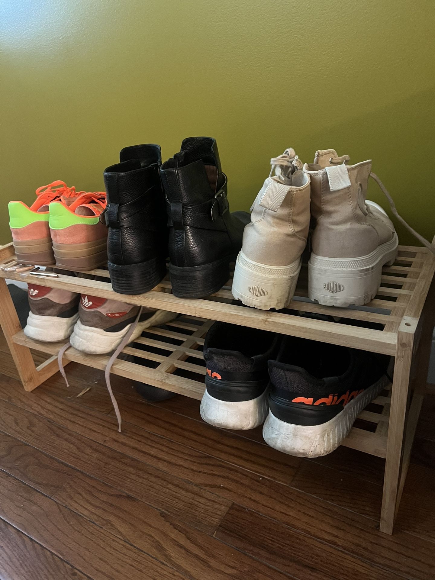 Bamboo Shoe Rack