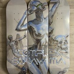 Complexcon Exclusive Skate Deck Set Brand New Complex Sorayama 