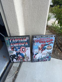 Spider Man & Captain America 