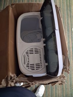 Washer spin dryer