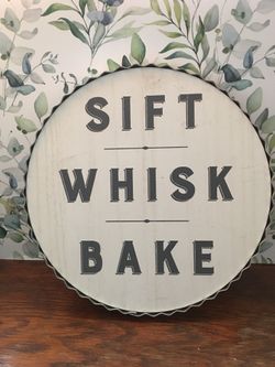 Kitchen Baking Sign