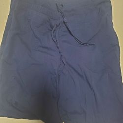 Navy Blue Nursing School Scrubs