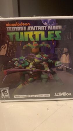 Nintendo 3ds game Ninja turtles