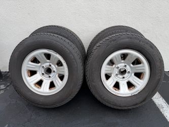 Tires and wheels