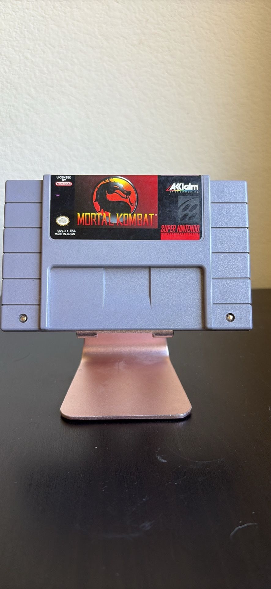 Super Nintendo (SNES) Game Mortal Kombat