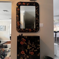 Entry Table And Mirror