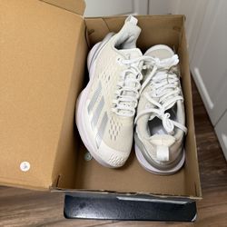 New Adidas Women's Adizero Cybersonic White Size 6.5 Tennis Sneakers 
