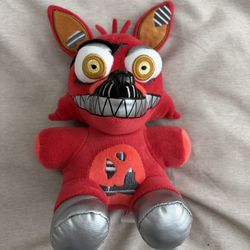 Funko Five Nights At Freddy's Nightmare Foxy Plush 2016 Authentic FNAF 8”