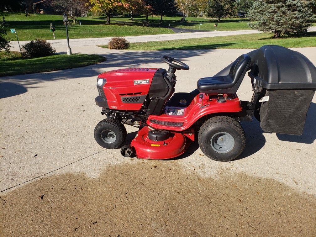 Craftsman T1600 With Bagger 