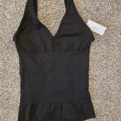 SPANX Black Compression Tank Top - Size L