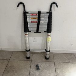 Premium heavy duty telescopic ladder - 16.5 feet - L38