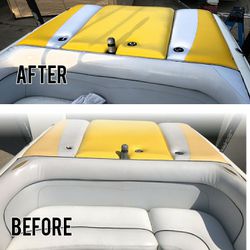 BOAT, SEADOO, GOLF CART, TRACTOR SEATS and more UPHOLSTERY SERVICES
