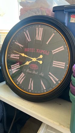 Hotel Napoli Decorative Wall Clock