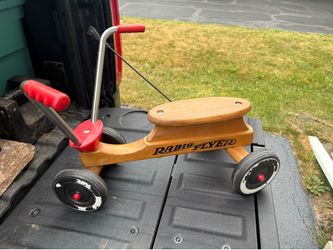 Vintage radio flyer tricycle
