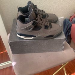 Air Jordan 4s- Cave Stones/Black Phantom 