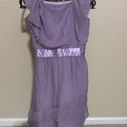 JK2 Purple Ruffle Dress 