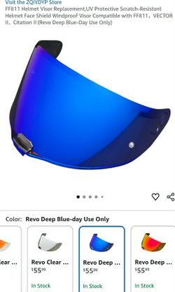 Helmet visor replacement