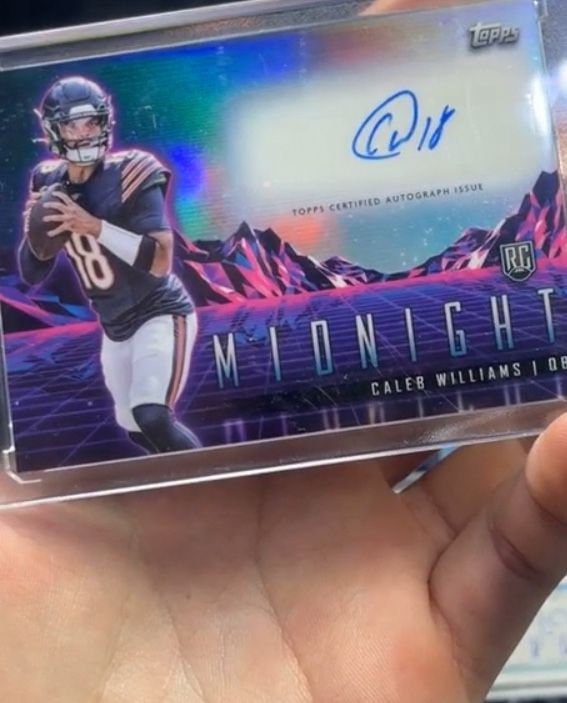 🔥2024 Topps Caleb Williams Autograph Rookie Card 🔥