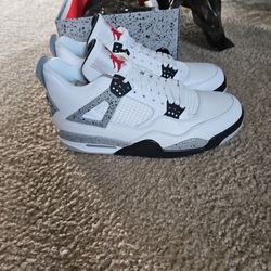 Jordan 4 White Cement OG