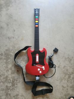 🎸 Guitar hero 2 with Red octane guitar for the Playstation 2