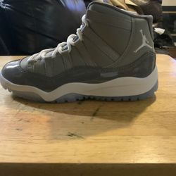 Jordan 11 Cool Grey Size 1y