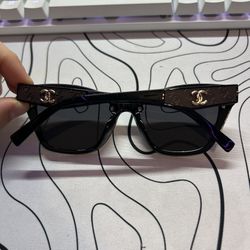 Black Chanel Sunglasses