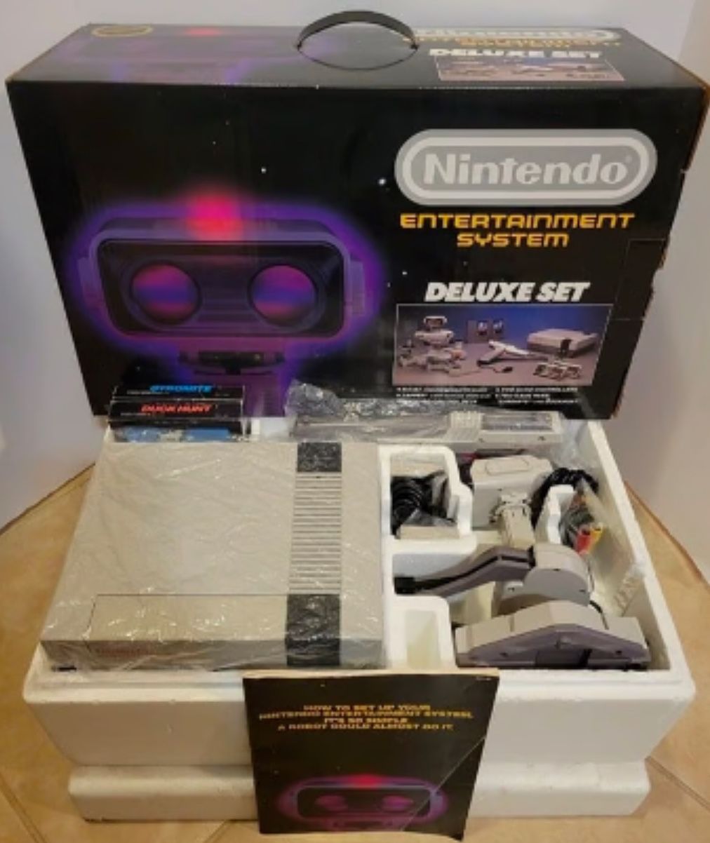 Nintendo Entertainment System Deluxe Set (complete Set)