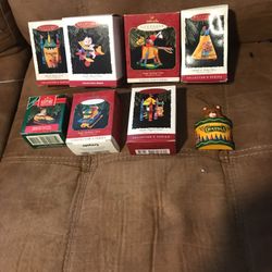 HALLMARK VINTAGE ORNAMENTS CRAYOLA 1990-97 