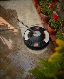 Briggs & Stratton 14-in up to 3400-PSI Rotating surface cleaner for Gas and electric pressure washers