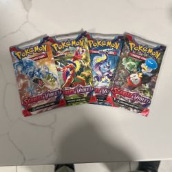 Pokemon Scarlet And Violet Individual 10 Card Packs