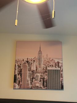New York City Skyline Canvas Wall Art