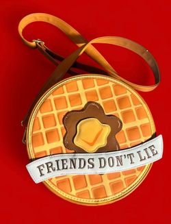 Stranger things waffle crossbody bag