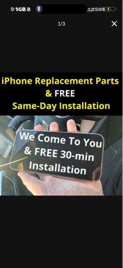 iPhone Premium Screen + Free replacement fix