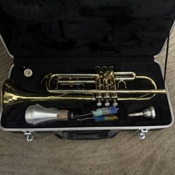 Bach TR300 Trumpet with Case + Accessories