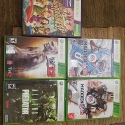 Xbox 360 Game Lot of 5