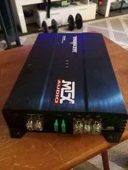 MTX Terminator 500.1 monoblock bass amp