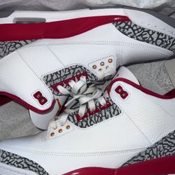 Jordan 3 Cardinal Red