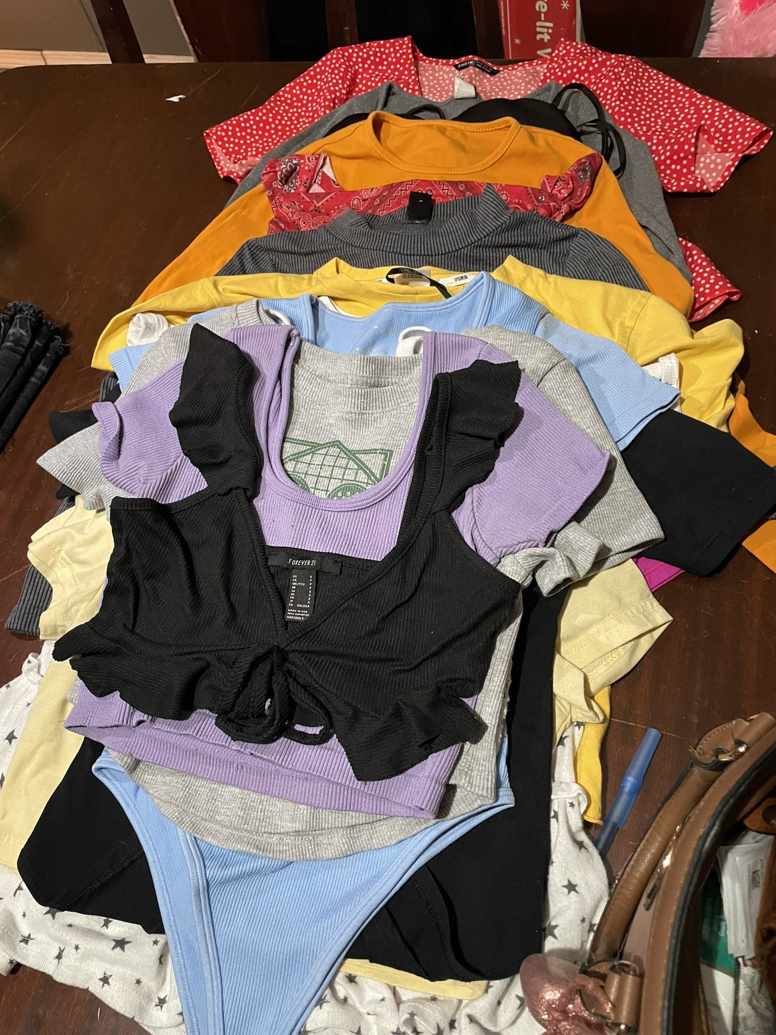 Mixed Lot Jeans And Shirts